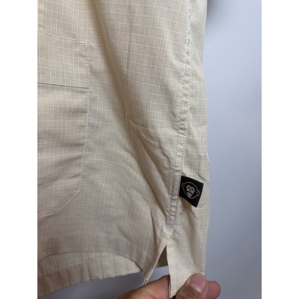 $145 Howler Bros Guayabera Shirt Off White Cream Color size Small - Picture 3 of 7